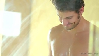 Steamy Shower And Sensual Massage With A Busty Brunette