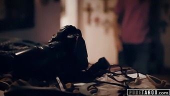 Interracial Couple Demi Sutra And Photographer Engage In Explicit Sexual Acts