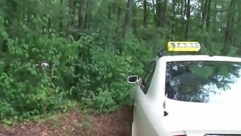 A German Taxi Driver'S Wife Assists A Customer In Having Sex