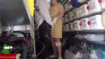 A Couple'S Steamy Encounter Captured On Hidden Camera At Workplace