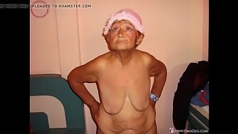 Amateur Bbw Granny'S Homemade Solo Masturbation Session