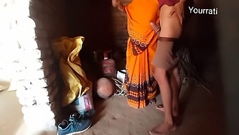 Village Couple'S Passionate Sex In The Fields, With Clear Hindi Audio And Close-Up Shots
