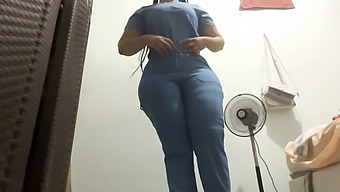 Bbw Nurses With Curvaceous Derrieres On Camera