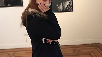 Exploring The World Of Eroticism With A Vibrator In An Art Gallery