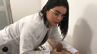A Spanish-Speaking Doctor Assists A Patient With An Erection Issue