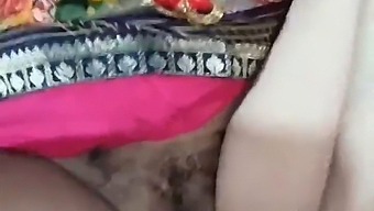 Country Girl In India Relieves Herself Outdoors
