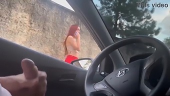 Inquiring About Details From A Sexy Girl Waiting At The Bus Stop!