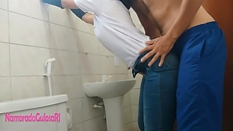 Verified Amateurs Get Wild In The Workplace Restroom