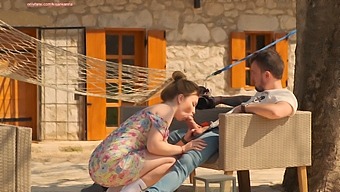 Verified Amateurs Engage In Outdoor Sex With A Neighbor In The Countryside