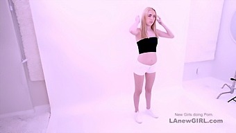 Amateur Teen Blonde Gets Anal Training In Hd