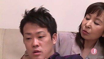 Introducing My Step-Grandmother Who Is Insatiable Sexually - Reiko Matsui