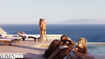 Blonde Teen Exhibitionist Enjoys Intense Anal And Facial Action