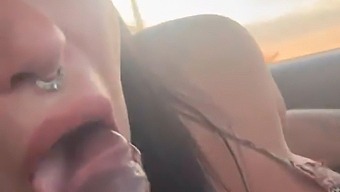 Melissa Lisboa Nudi Spreten Oralni Seks In Mleko Med Vožnjo