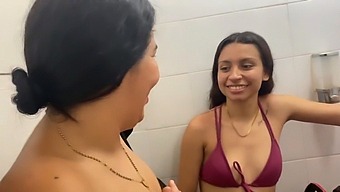 Homemade Video Of Passionate Kissing With My Friend And Her Stepsister Before Swimming