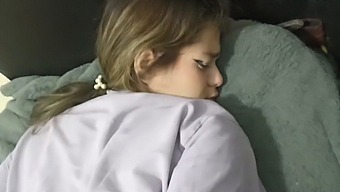 I Have Sex With My Attractive Little Sister-In-Law Anally On The Furniture When Our Dads Are Absent From The Gathering.