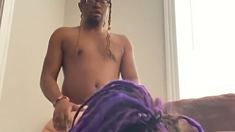 A Struggling Purple-Haired Emo Receives Intense Penetration In A Hardcore Encounter