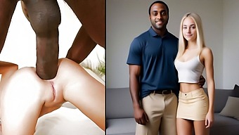 Busty Wife Gets Her Ass Stretched By A Black Man With A Huge Cock In 3d